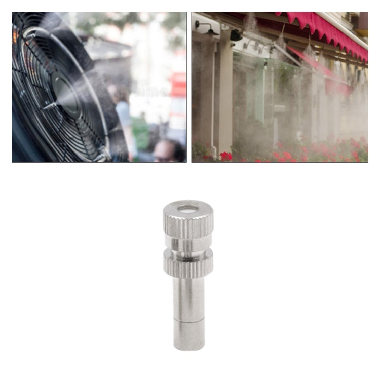 10 Ugelli nebulizzazione 6mm in rame per umidificazione e raffred