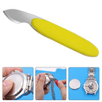 Set 10 strumenti per riparazione orologi in acciaio e plastica