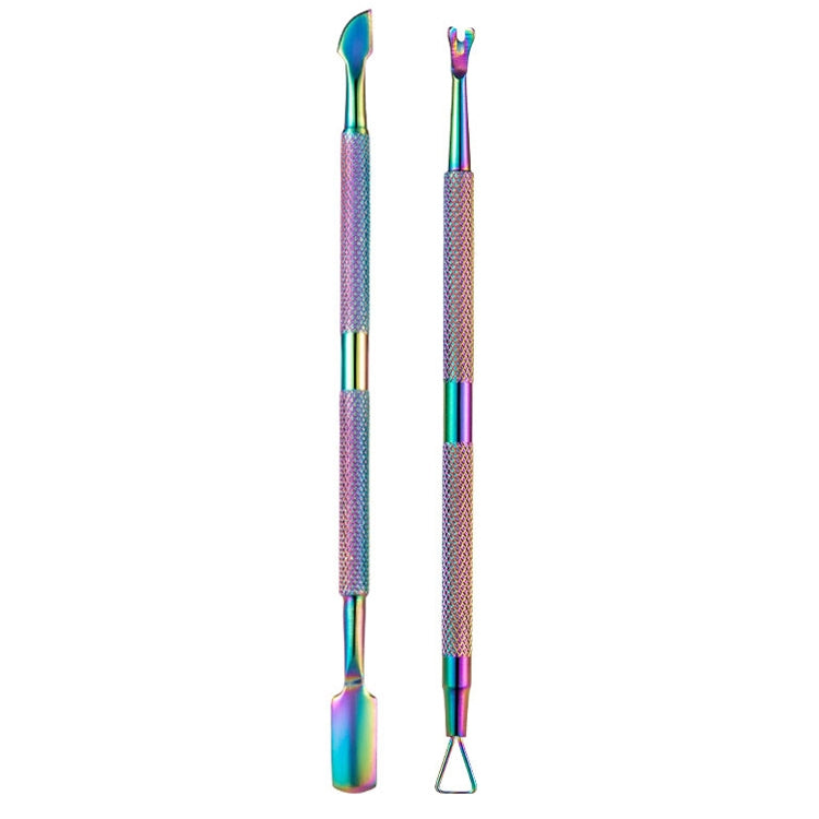 Set strumenti nail art in acciaio inox per cuticole