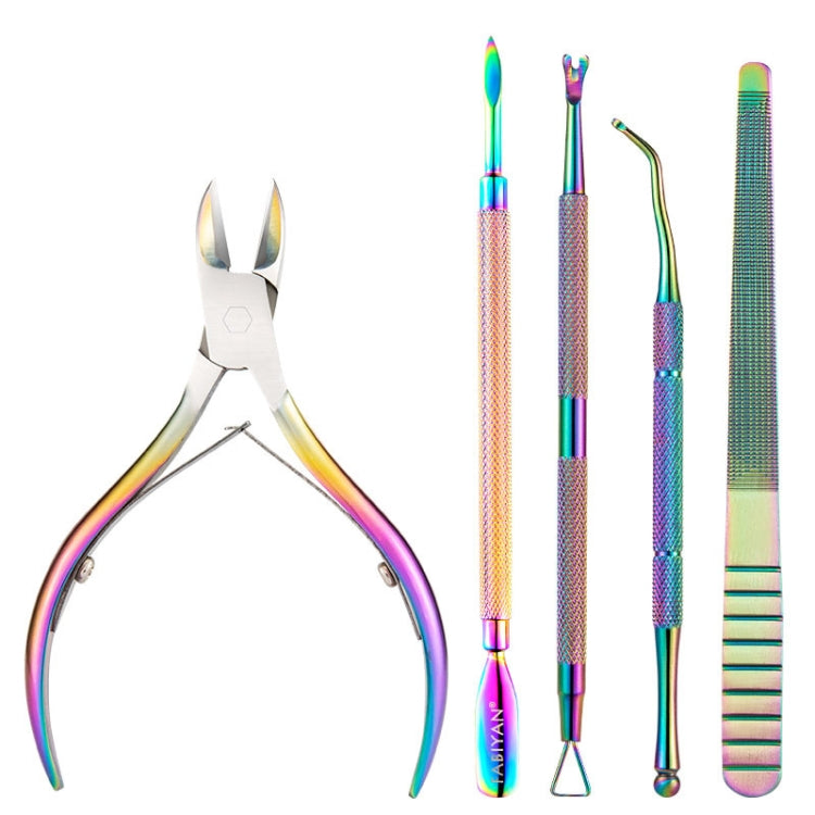 Set strumenti nail art in acciaio inox per cuticole