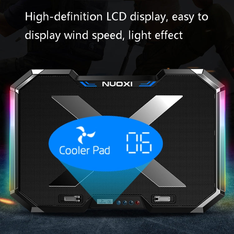 Base raffreddamento notebook NUOXI Q8 USB 18 pollici
