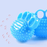 2 pezzi TPR Grip Ball per riabilitazione e massaggio