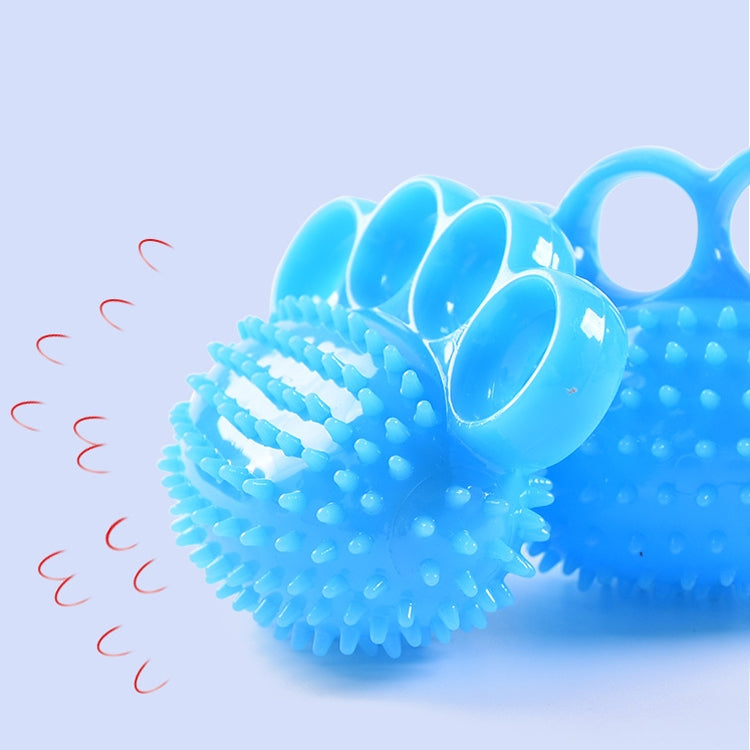 2 pezzi TPR Grip Ball per riabilitazione e massaggio