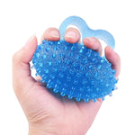 2 pezzi TPR Grip Ball per riabilitazione e massaggio