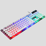 LIMEIDE GTX300 Tastiera e Mouse USB Cablati 104 Tasti