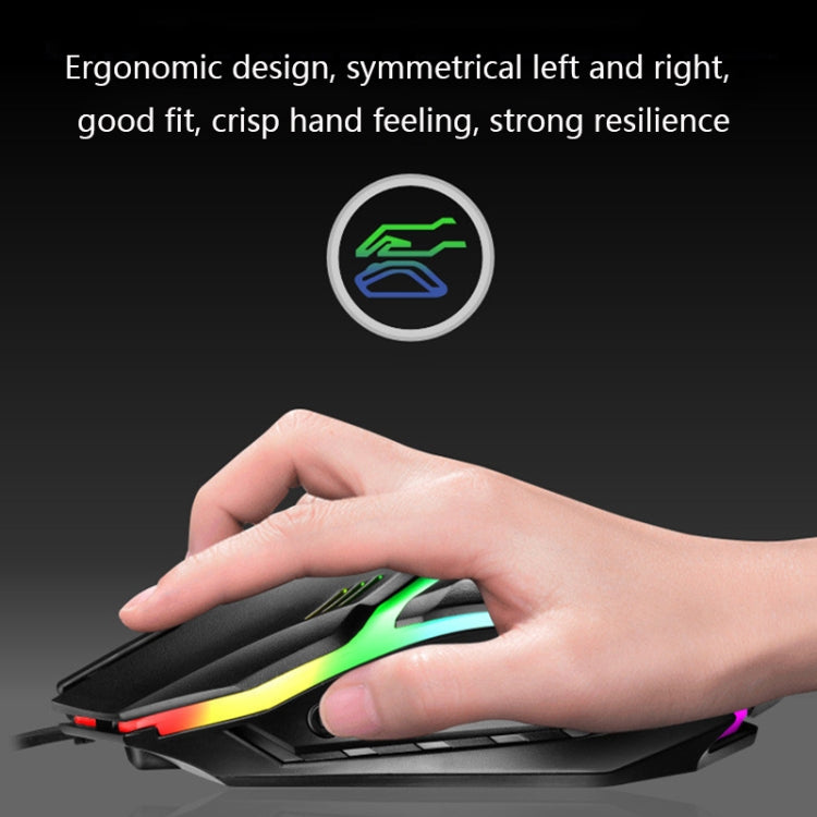 LIMEIDE GTX300 Tastiera e Mouse USB Cablati 104 Tasti
