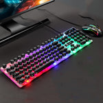 LIMEIDE GTX300 Tastiera e Mouse USB Cablati 104 Tasti