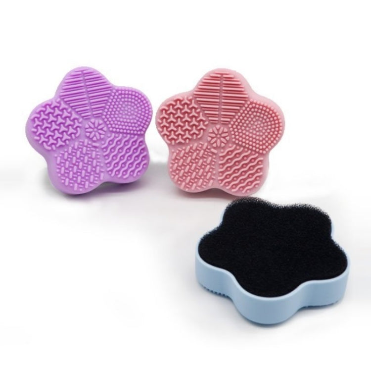 Tampone lavaggio pennelli in silicone con spugna 10 pezzi