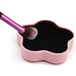 Tampone lavaggio pennelli in silicone con spugna 10 pezzi