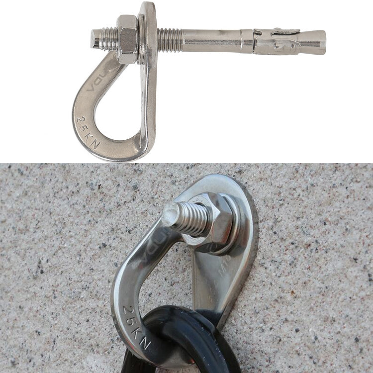 Chiodo espansivo in acciaio inox M8 e M10 per arrampicata