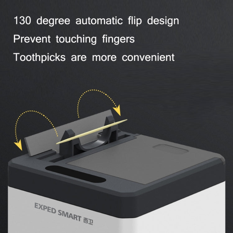 Scatola automatica per stuzzicadenti a induzione con ricarica USB