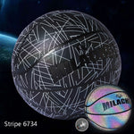 Pallone Basket Numero 7 PU Riflettente Arcobaleno