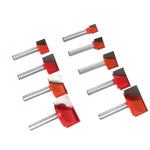 Fresa T-slot 9 in 1 per lavorazione legno gambo 6 mm