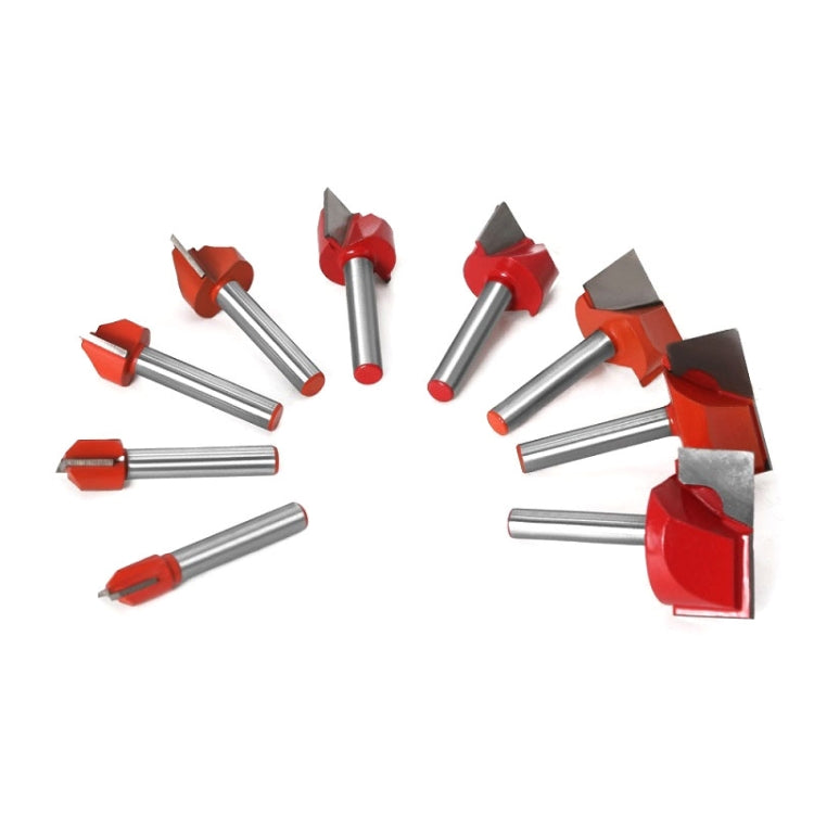 Fresa T-slot 9 in 1 per lavorazione legno gambo 6 mm