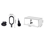 Staffa montaggio stabilizzatore Insta360 GO in lega alluminio