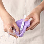 Stampo per ghiaccioli in silicone 3 pezzi con coperchio