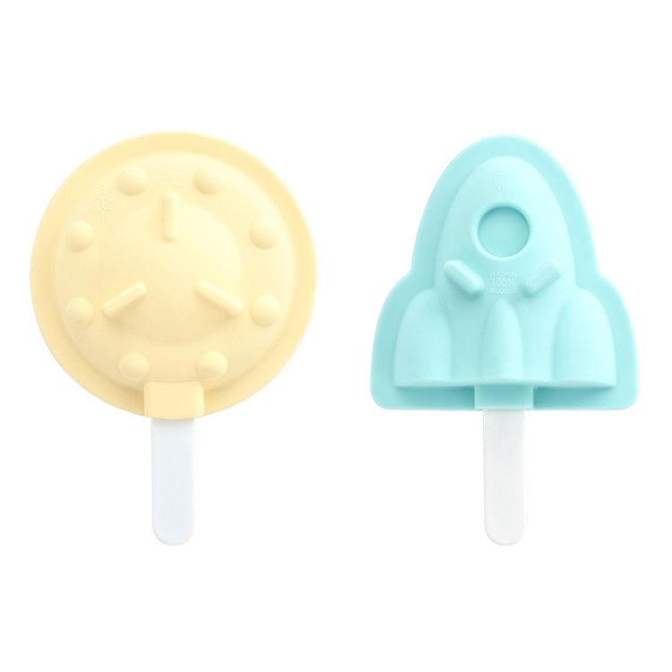 Stampo per ghiaccioli in silicone 3 pezzi con coperchio