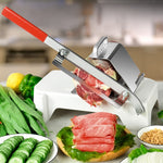 Affettatrice manuale per carne e verdure 30x17 cm
