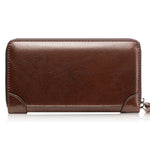 Portafoglio uomo in pelle PU multifunzione WEIXIER W88