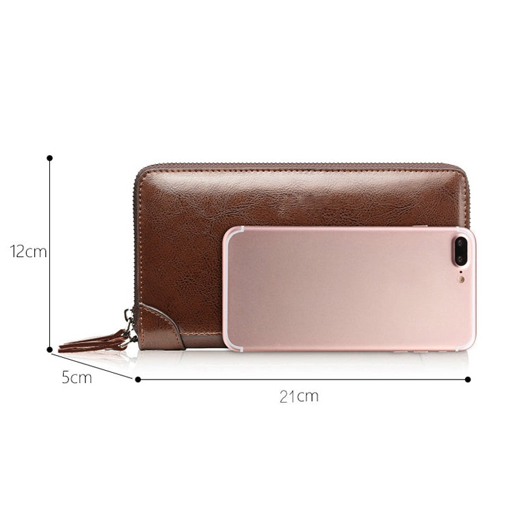 Portafoglio uomo in pelle PU multifunzione WEIXIER W88