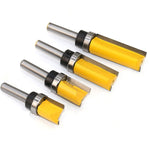 Fresa per macchina per incidere con gambo da 8 mm 4 pezzi