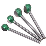 Set coltelli da intaglio sferico per legno con manico dritto