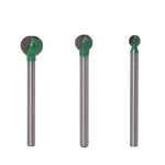 Set coltelli da intaglio sferico per legno con manico dritto