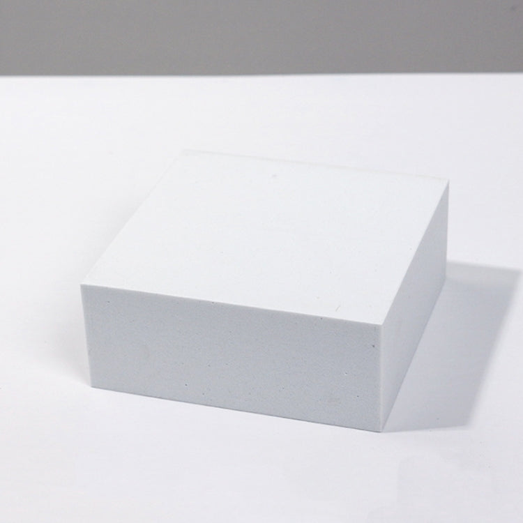 8 pezzi di cubo geometrico per foto, ornamenti decorativi, piattaforma fotografica, Small White Square, Large White Square, Small White Rectangular, Large White Rectangular, Small White Cylindrical, Large White Cylindrical, Small White Hexagon         ...