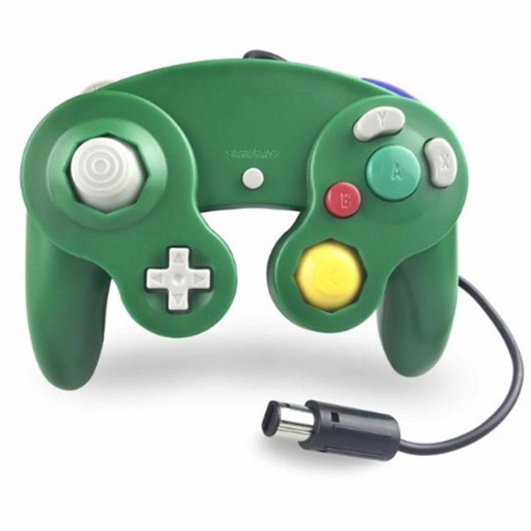 Controller di gioco cablato con vibrazione per Nintendo Wii NGC