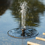 Fontana solare galleggiante per piscina con pompa acqua 7V