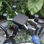 Staffa metallo per telefono bici e moto 3,5-6 pollici