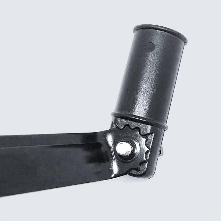 Staffa fissa in metallo per specchietto retrovisore moto 2 pezzi