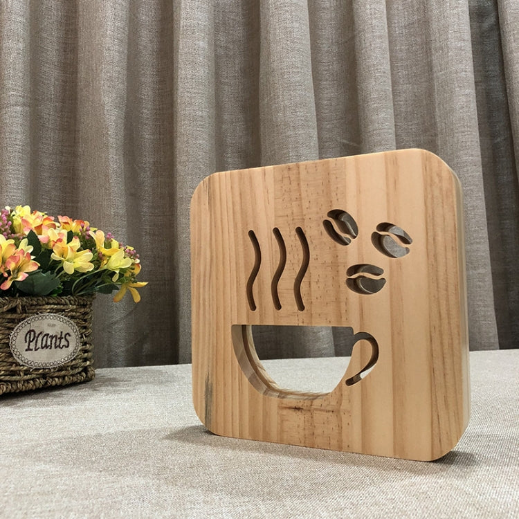 Lampada da tavolo LED in legno 2,5W per camera da letto