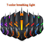 Mouse da gioco cablato T-WOLF V1 USB 1200 DPI