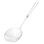 Cucchiaio con colino in acciaio inox 36,5x13,5 cm