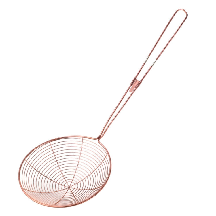 Cucchiaio con colino in acciaio inox 36,5x13,5 cm