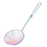 Cucchiaio con colino in acciaio inox 36,5x13,5 cm