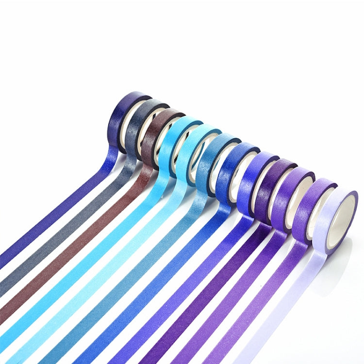 Set 40 nastri arcobaleno in carta per decorazioni fai da te