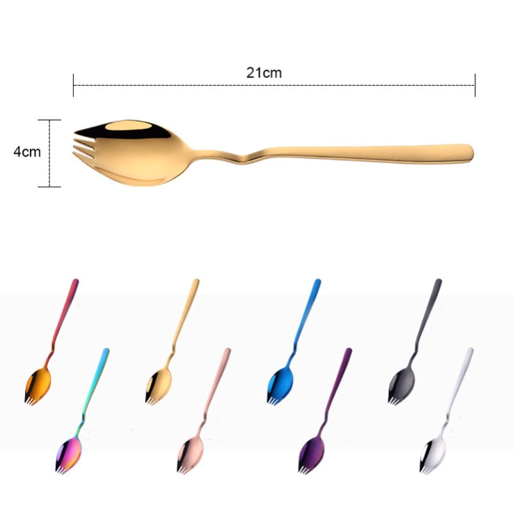 Set 3 posate in acciaio inox per noodle istantanei