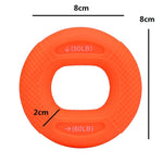 2 pezzi pinze forza regolabile in silicone 20-80LB