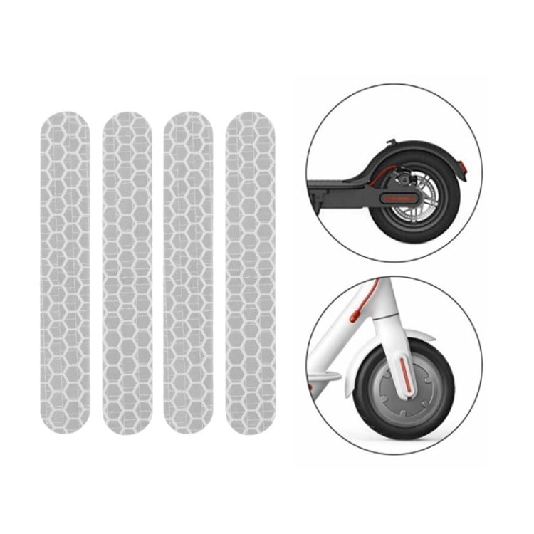 Adesivi riflettenti per parafango scooter Xiaomi M365 e M365 Pro