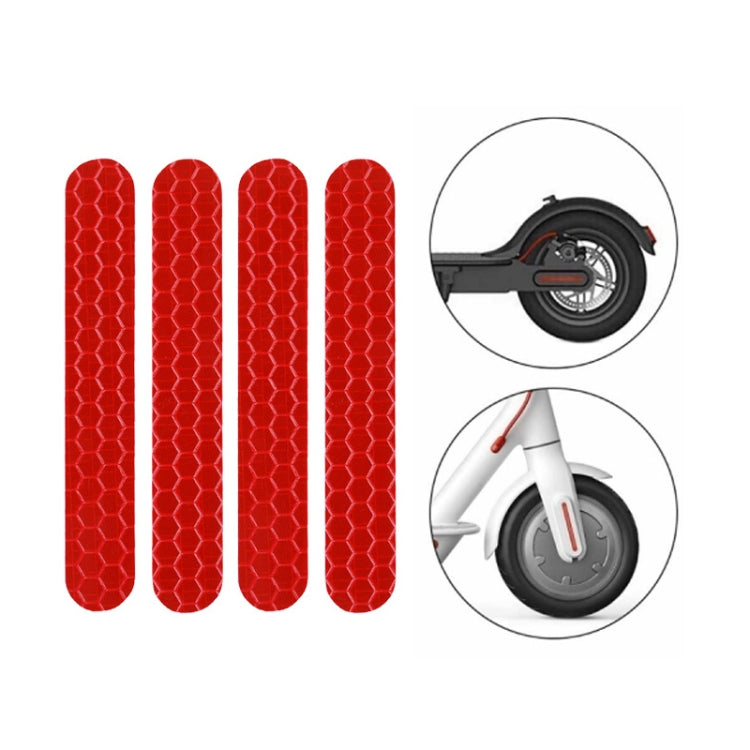 Adesivi riflettenti per parafango scooter Xiaomi M365 e M365 Pro