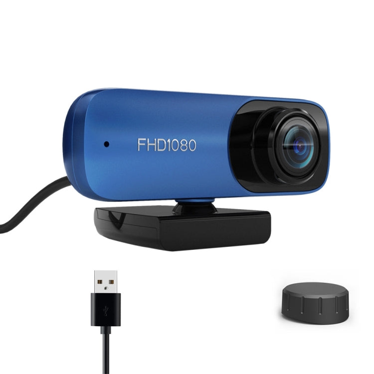 Webcam HD 1080P USB con autofocus e microfono integrato