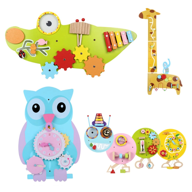 Puzzle educativi in legno per bambini Montessori