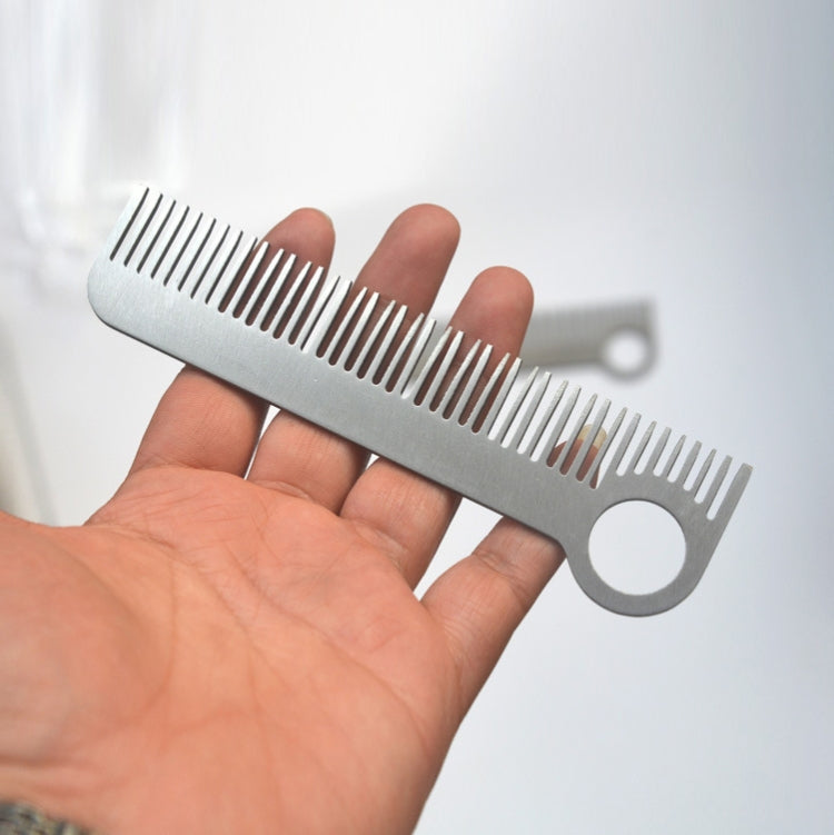 Set 3 pettini portatili in acciaio inox 15 cm