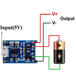 Modulo caricabatteria HW-107 5V 1A con ingresso Micro USB