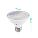 Lampada LED per crescita piante 126 LED E27 E14 500LM