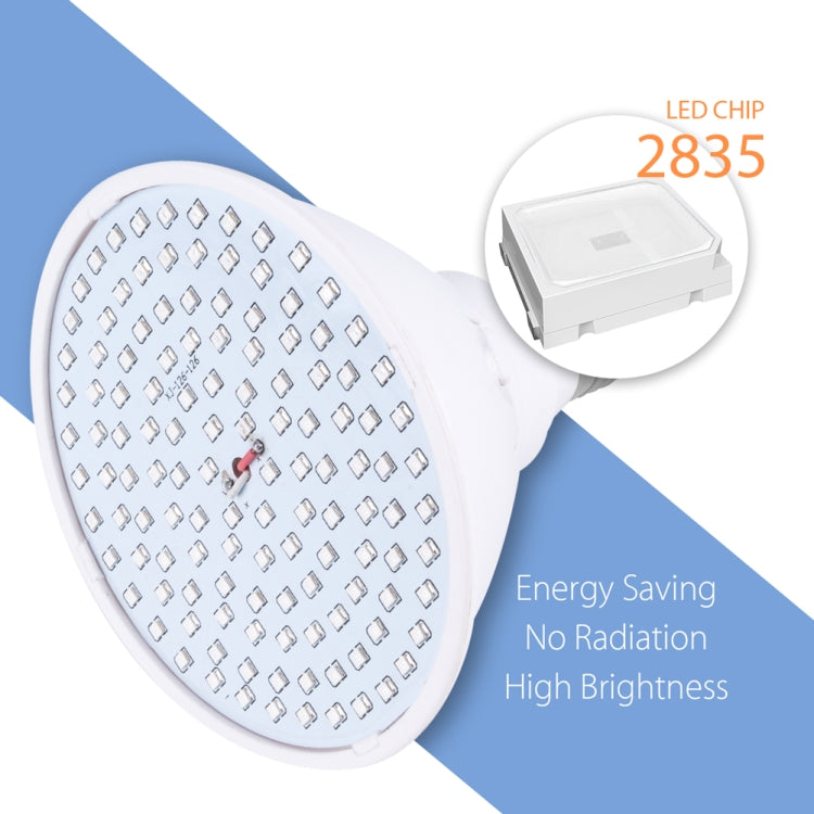 Lampada LED per crescita piante 126 LED E27 E14 500LM