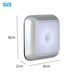 Luce notturna smart con sensore di movimento 9x9x4 cm