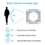 Luce notturna smart con sensore di movimento 9x9x4 cm